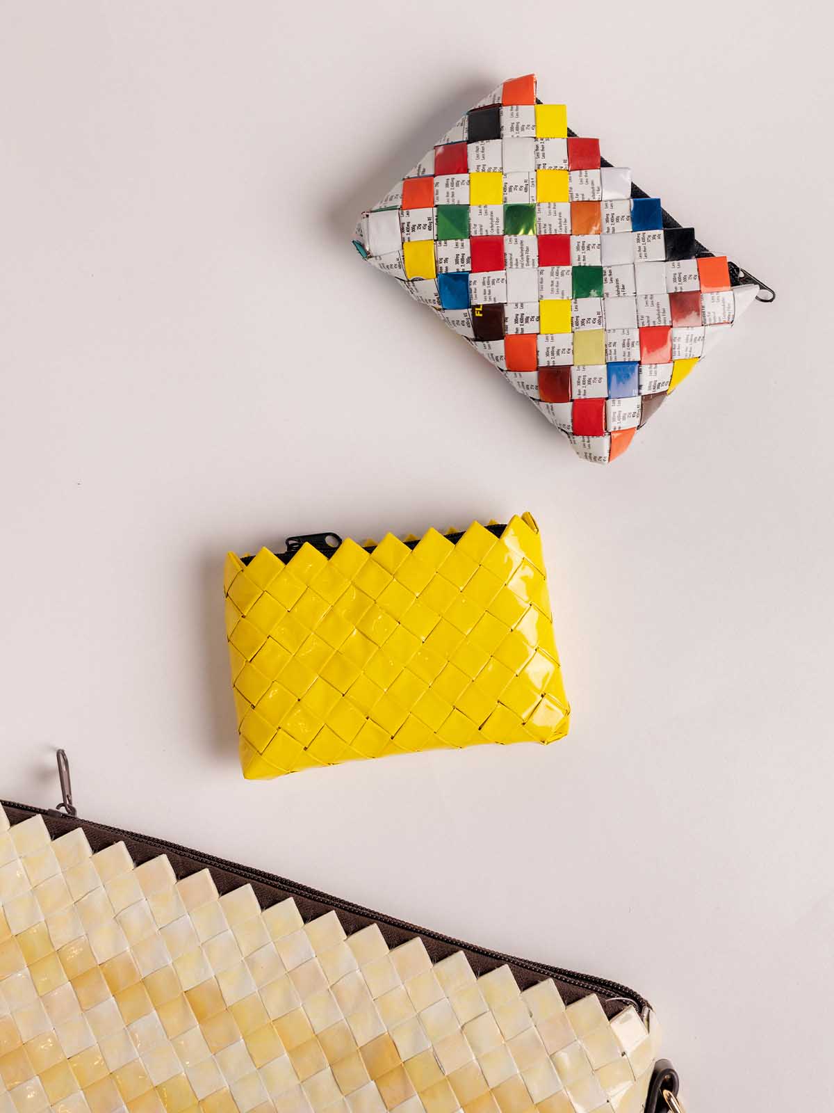 Upcycled Woven Coin Purse