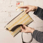Upcycled Woven Crossbody Purse