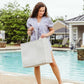 Upcycled Woven Beach Tote (Large or XLarge)