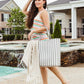 Upcycled Woven Beach Tote (Large or XLarge)