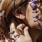 Kelly Mother of Pearl Stud Earrings