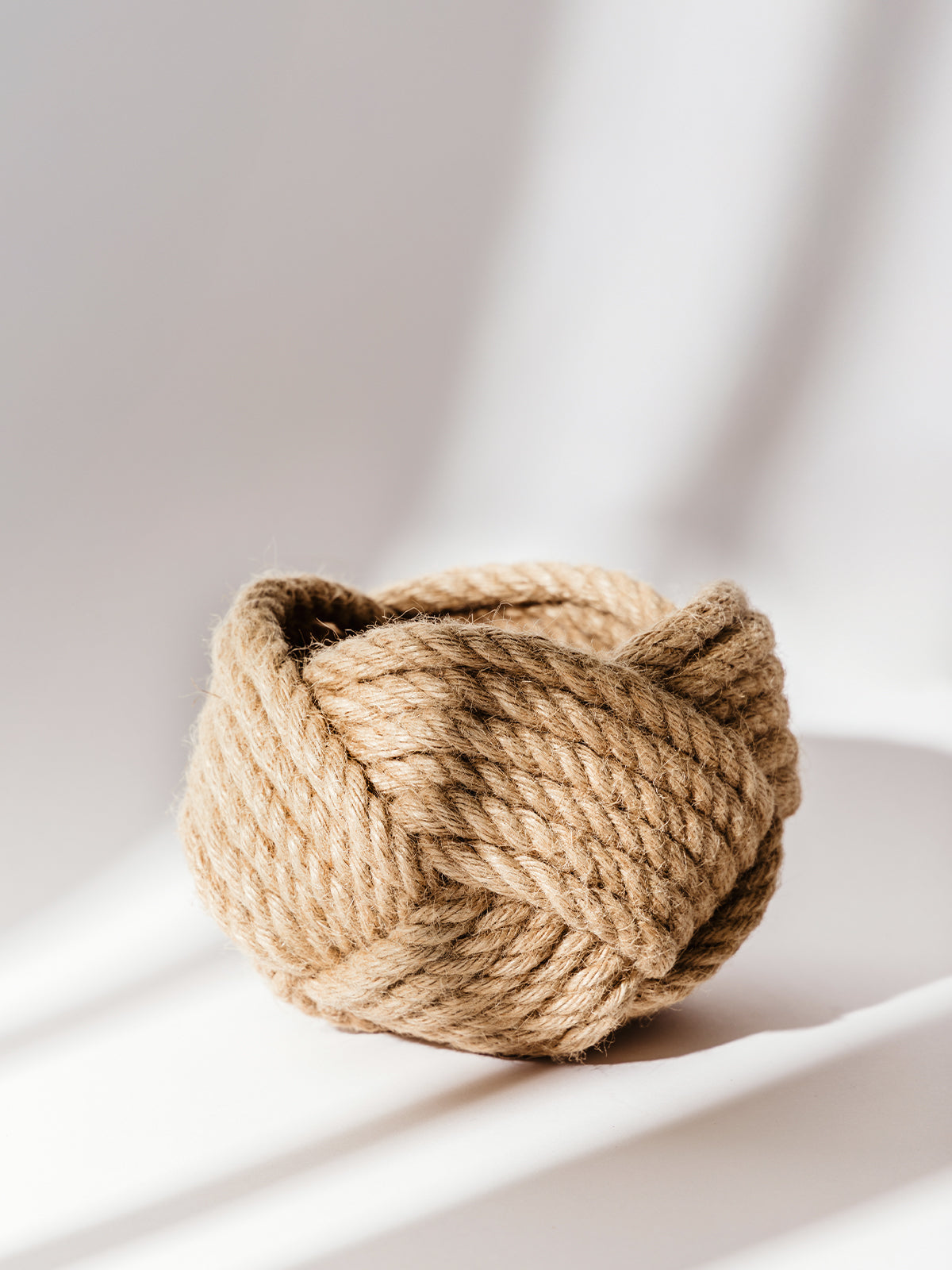 Unbound Jute Rope Planter