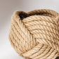 Unbound Jute Rope Planter