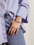 Hope Grows Silver Cuff Bracelet