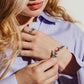 Hope Grows Silver Cuff Bracelet