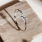 Hope Grows Silver Cuff Bracelet