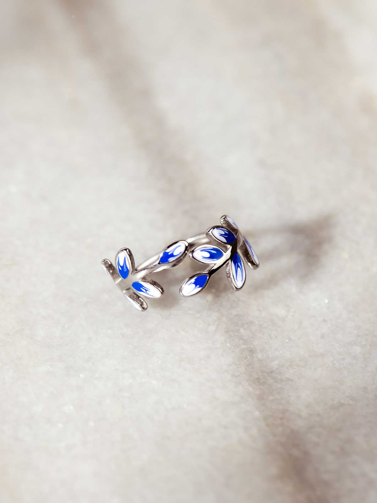 Hope Grows Silver Adjustable Ring