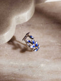 Hope Grows Silver Adjustable Ring