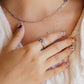Hope Grows Silver Adjustable Ring