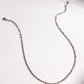 Joyful Radiance Silver Disc Necklace