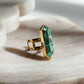 Wild and Free Bezel Set Turquoise Ring