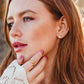 Kelly Mother of Pearl Stud Earrings