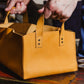 Leather Storage Bin