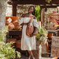Elevated Leather Hobo Purse in Cognac