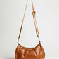 Aurora Leather Shoulder Bag in Cognac