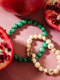 Acai Beaded Elastic Bracelet