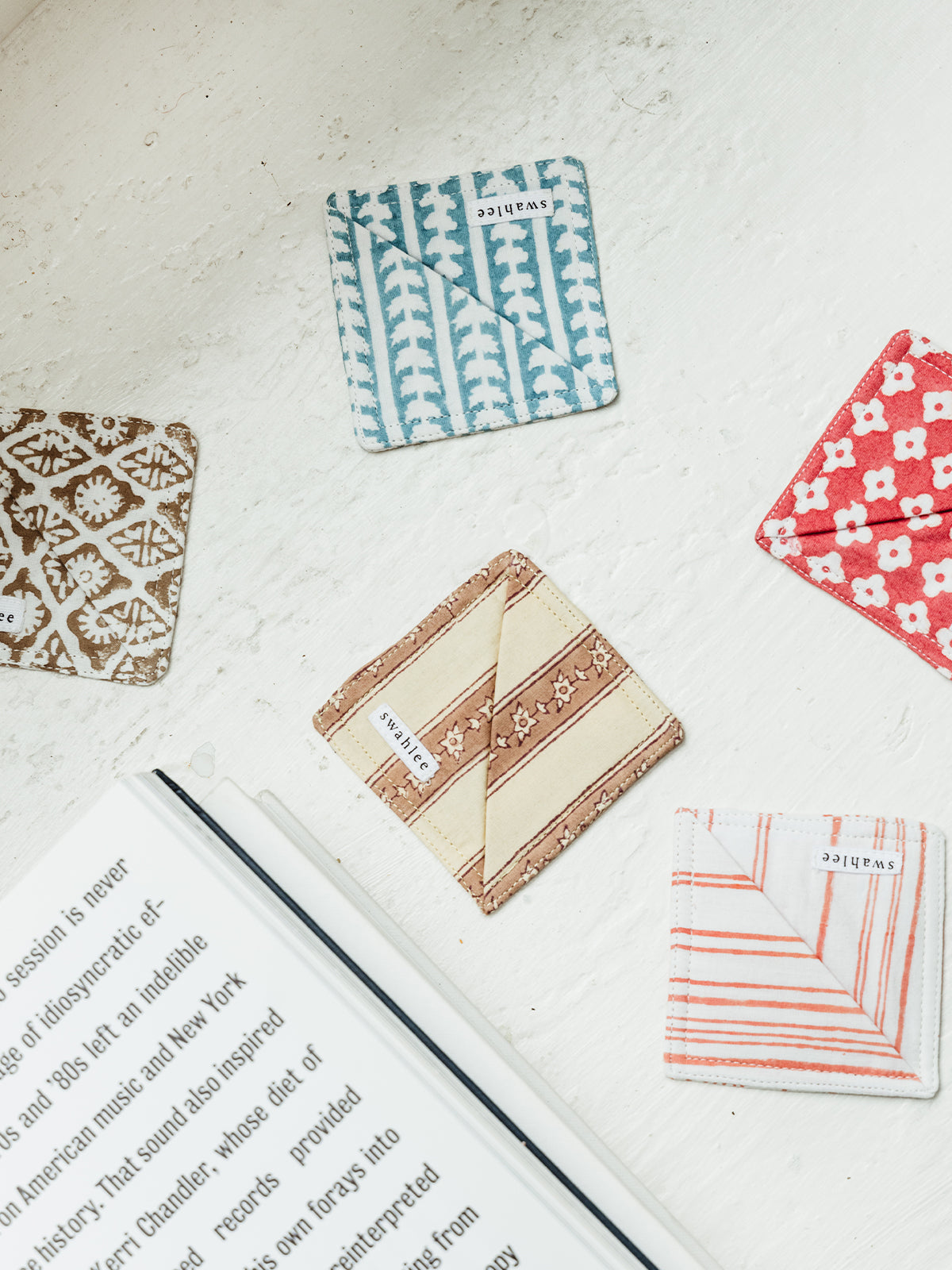 Fabric Bookmark Corner (Set of 3)
