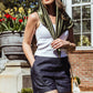 Indi Cotton Shorts in Denim Blue