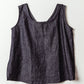 Harmony Sleeveless Linen Top (Reversible)