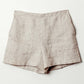 Indi Linen Shorts in Natural