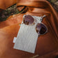 Handloomed Cotton Sunglass Pouch