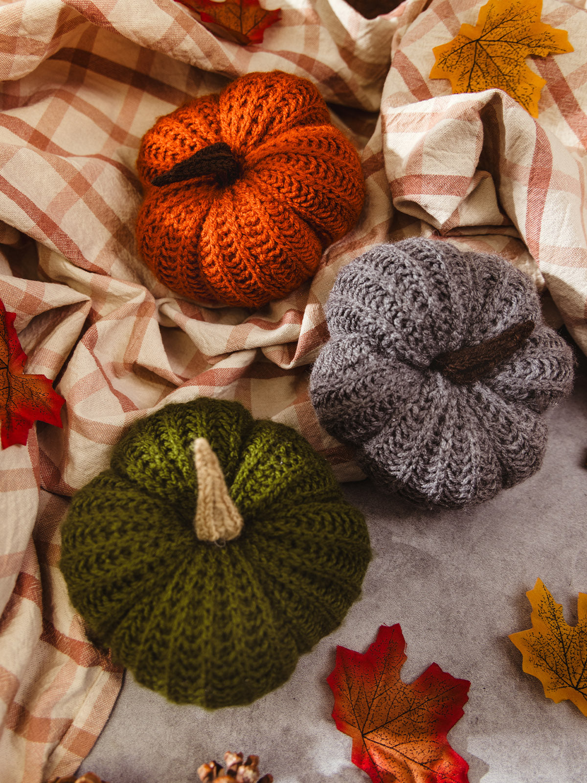Crochet Pumpkin Set
