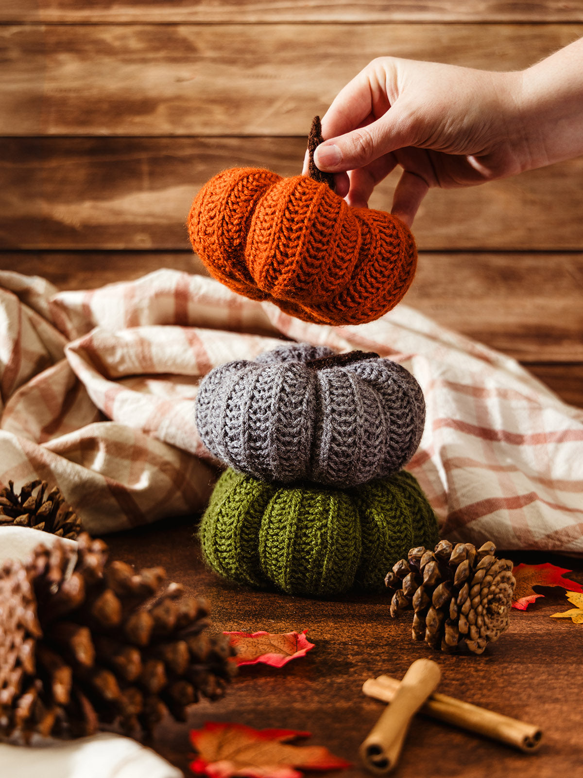 Crochet Pumpkin Set