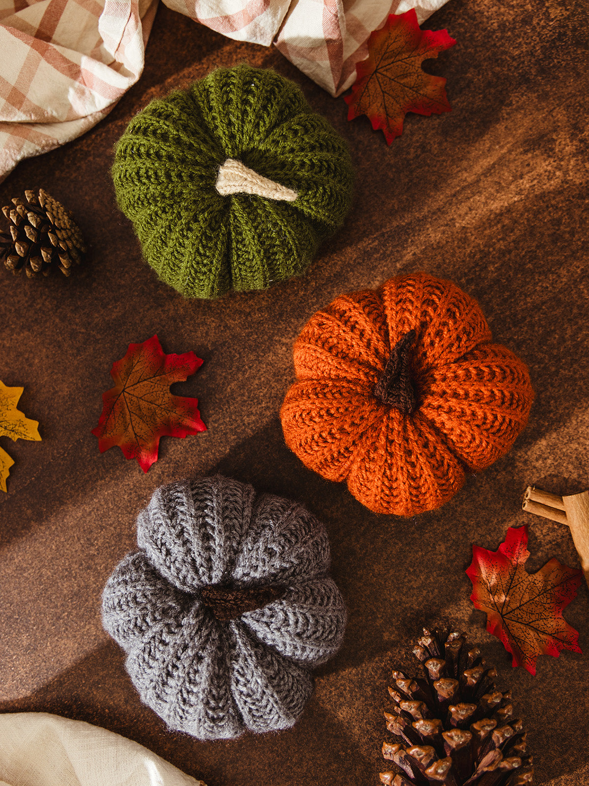 Crochet Pumpkin Set