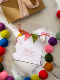 Handmade Greeting Card - "Grateful"