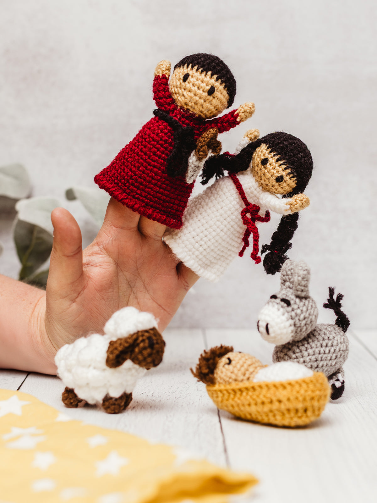 Crochet Nativity Set