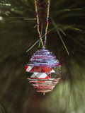 Christmas Plaid Paper Ornament