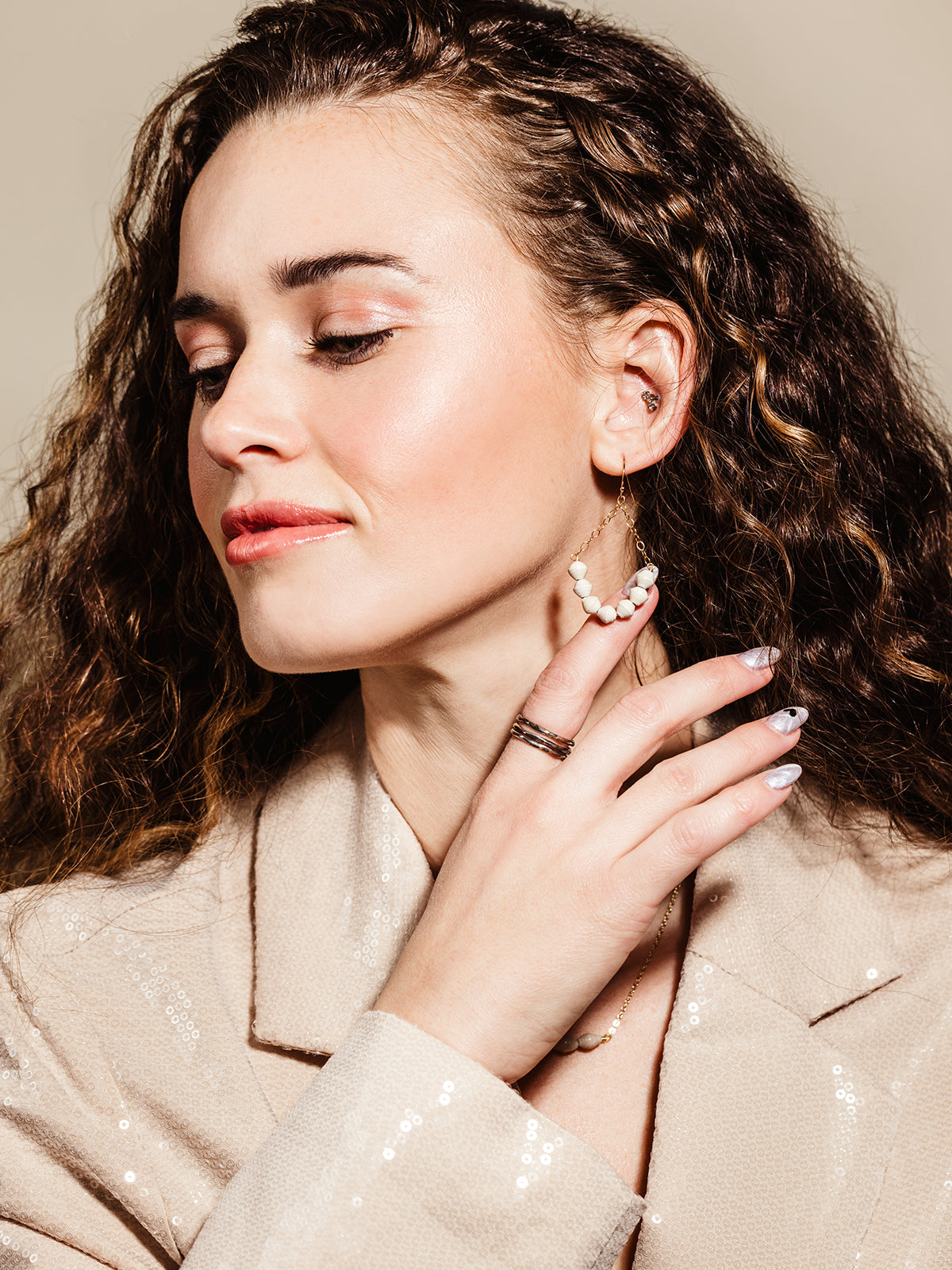 The Unity Triangle Earrings