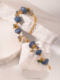 Darling Dangle Bracelet in Denim Blue