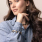 Darling Dangle Bracelet in Denim Blue