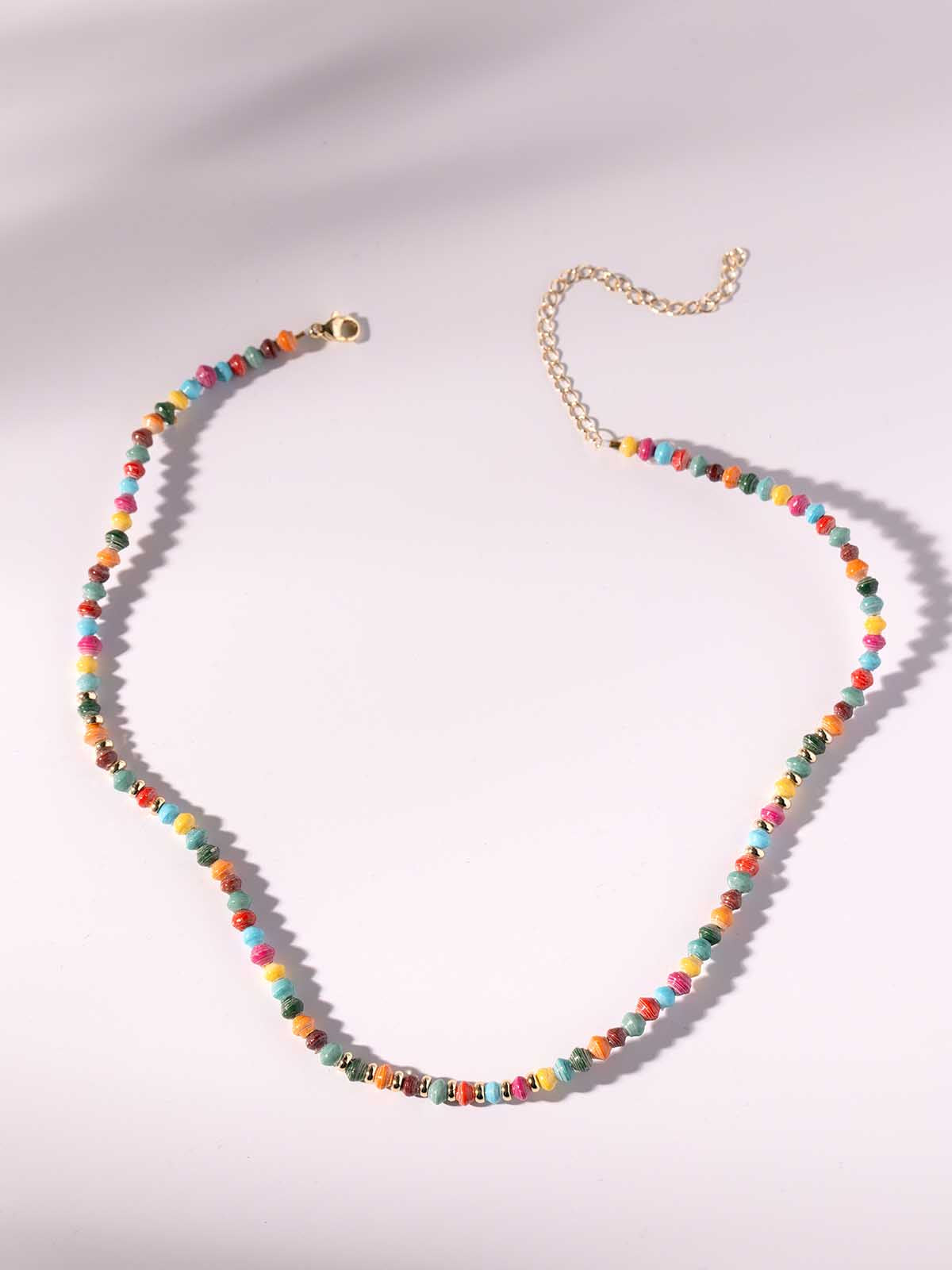 Confetti Mini Bead Layering Necklace
