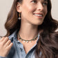 Sunshine Necklace in Earthy Green
