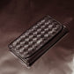 Large Black Leather Wallet