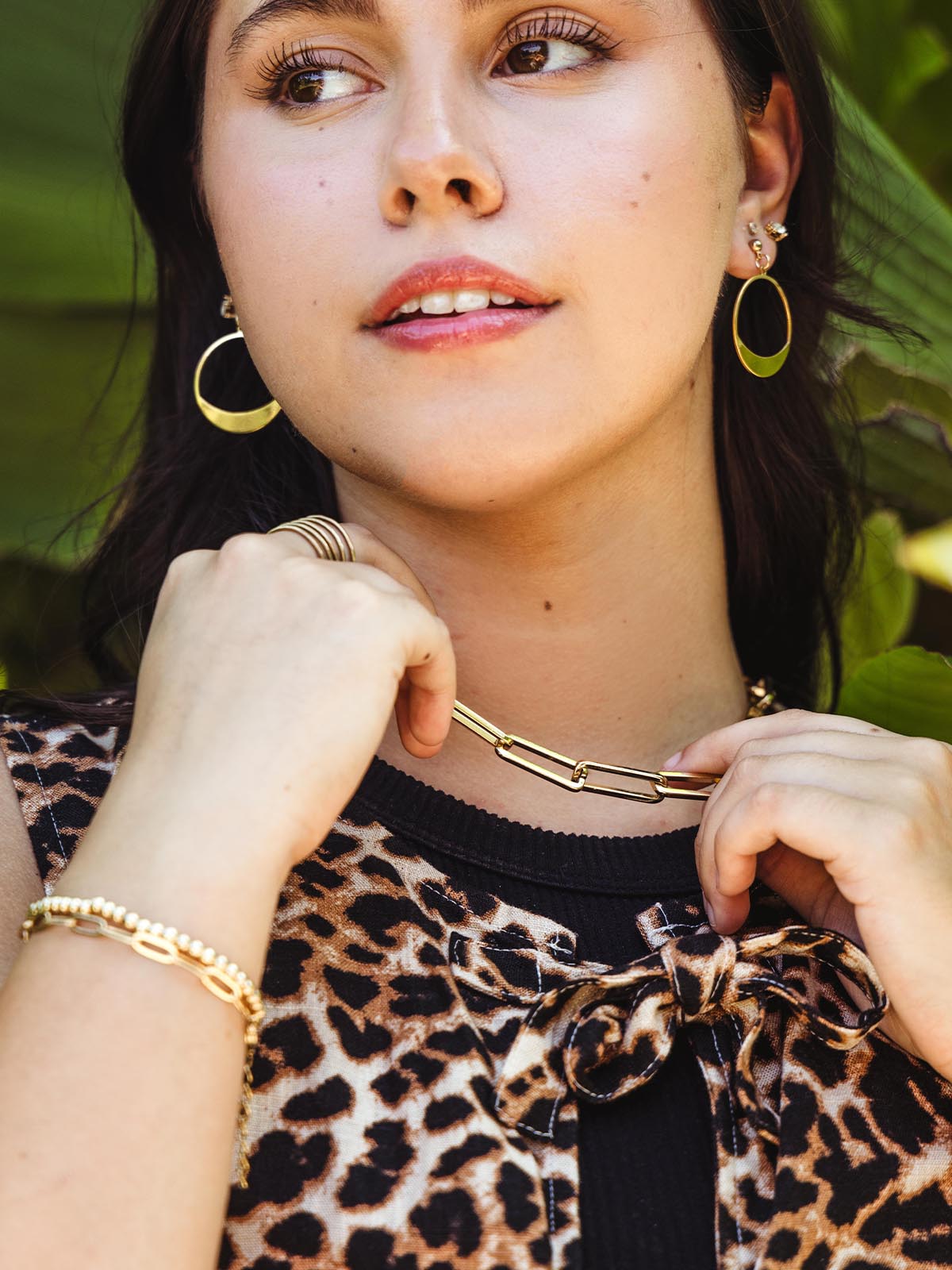 Amanda Paperclip Necklace