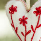Alejandra Felt Heart Ornament