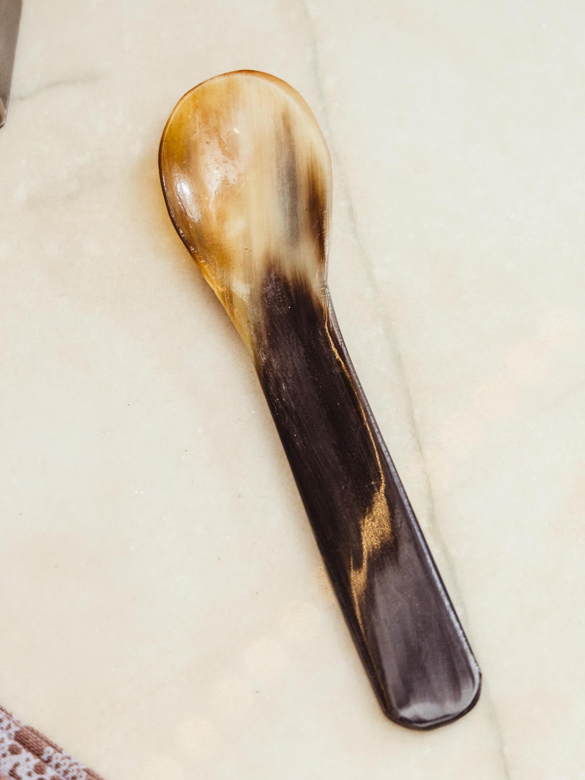 Polished Horn Mini Spoon