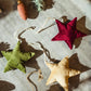 Velvet Star Ornaments