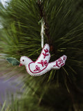 The Elora Christmas Dove Ornament