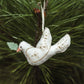 The Elora Christmas Dove Ornament