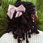 Velvet Hair Bow Barrette