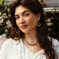Solange Hammered Gold Circle Earrings
