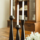 Katiera Wooden Candle Holder Set