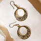 Mumtaz Oval Brass Earrings