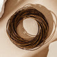 Bold & Beautiful in Bronze- Brass Bangle Bracelet