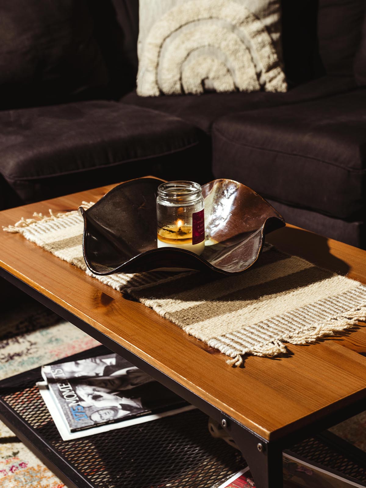 Short Woven Table Runner