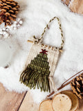 Woven Christmas Tree Ornament